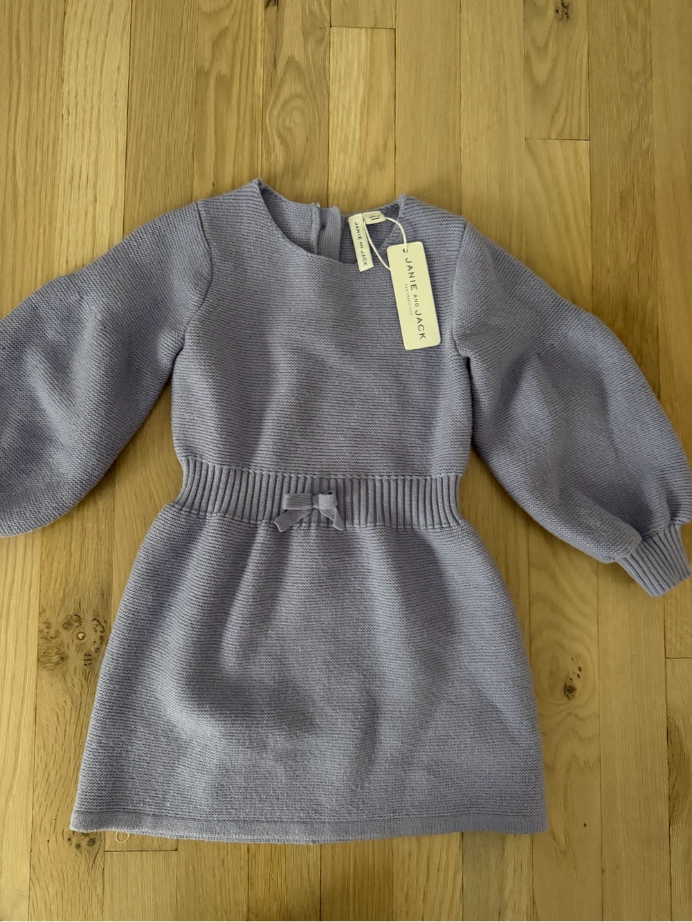 Janie and Jack NWT periwinkle sweater dress size 3